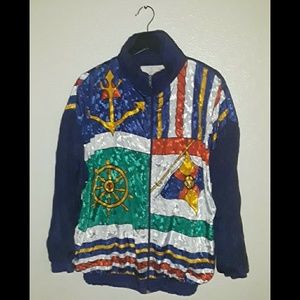 Retro bomber jacket